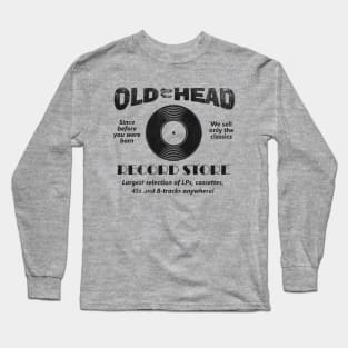 Old Head Record Store Long Sleeve T-Shirt